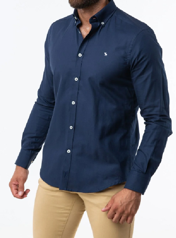 Camisa Azul Marino