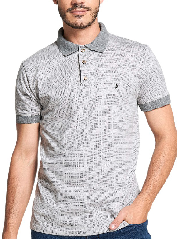 Polo Wafer Gris